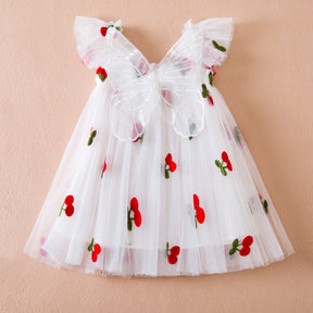 Rochie cu detalii Bulsiana Alb