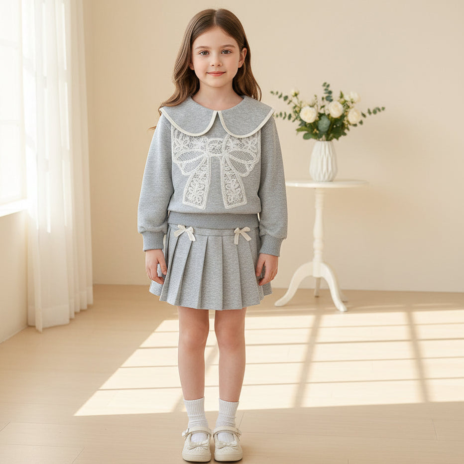 Set din doua piese Ilinca Gri