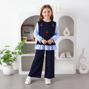 Set din doua piese Misuri Bleumarin