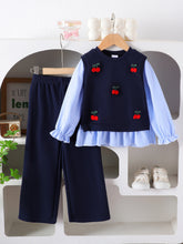 Set din doua piese Misuri Bleumarin