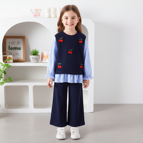 Set din doua piese Misuri Bleumarin
