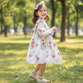 Rochie cu cordeluta Karyn Crem