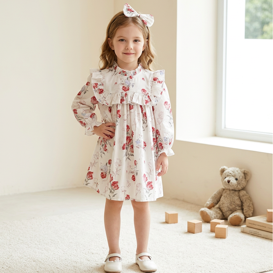 Rochie cu cordeluta Karyn Crem
