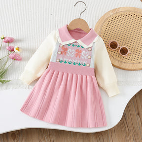 Rochie cu detalii Rasida Roz