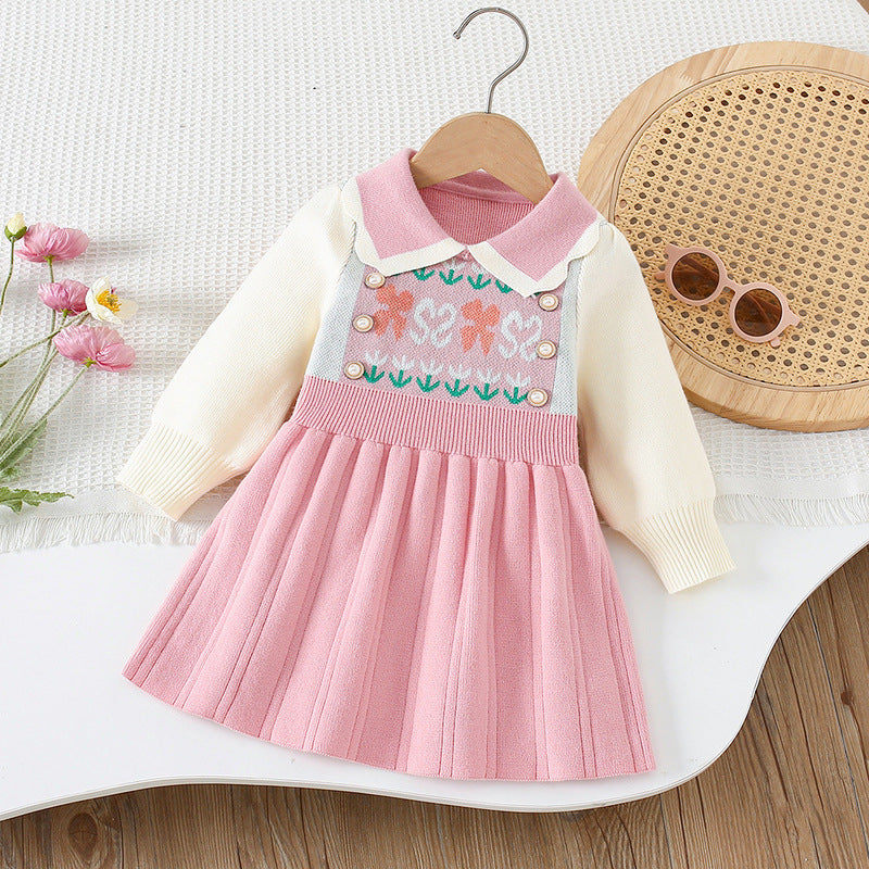 Rochie cu detalii Rasida Roz