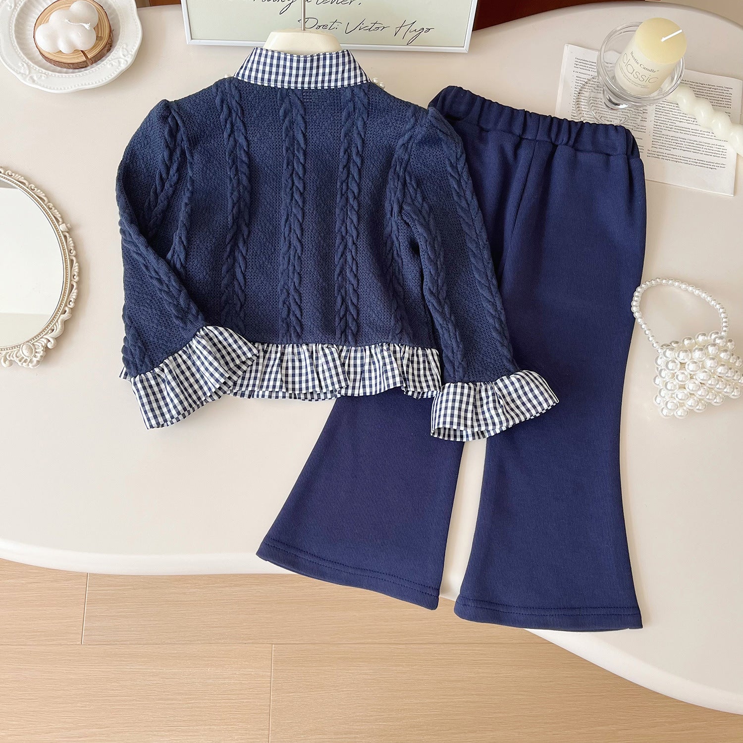 Set din doua piese Izabel Bleumarin