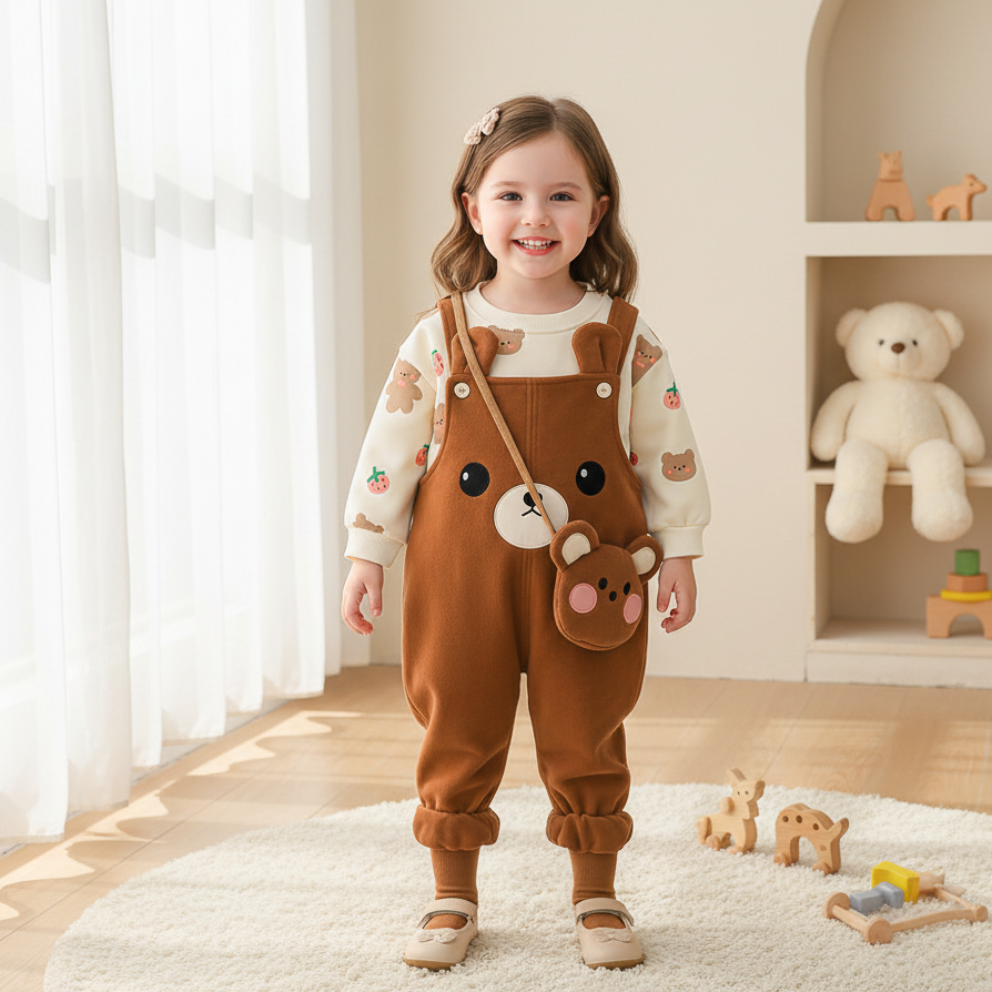 Set din doua piese Cafi Maro