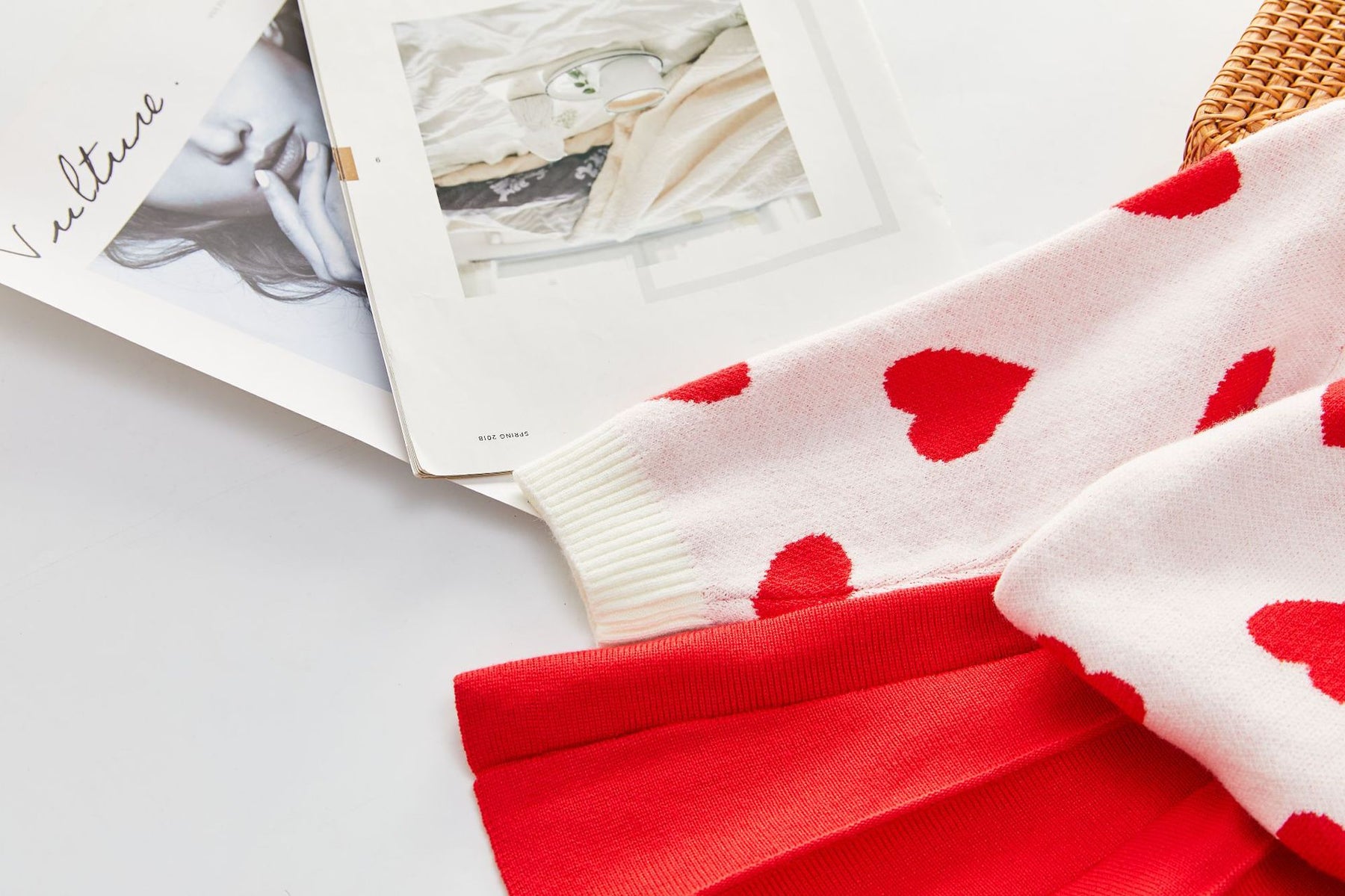 Set din doua piese cu detalii Molira Crem