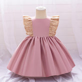 Rochie cu detalii Caligo Roz