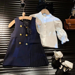 Set din doua piese Viviana Bleumarin