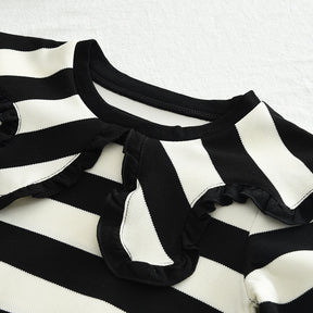 Rochie cu detalii Enona Negru