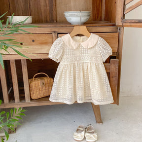 Rochie cu detalii Saryna Crem
