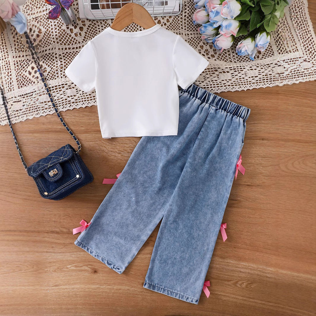 Set din doua piese Luxeira Alb