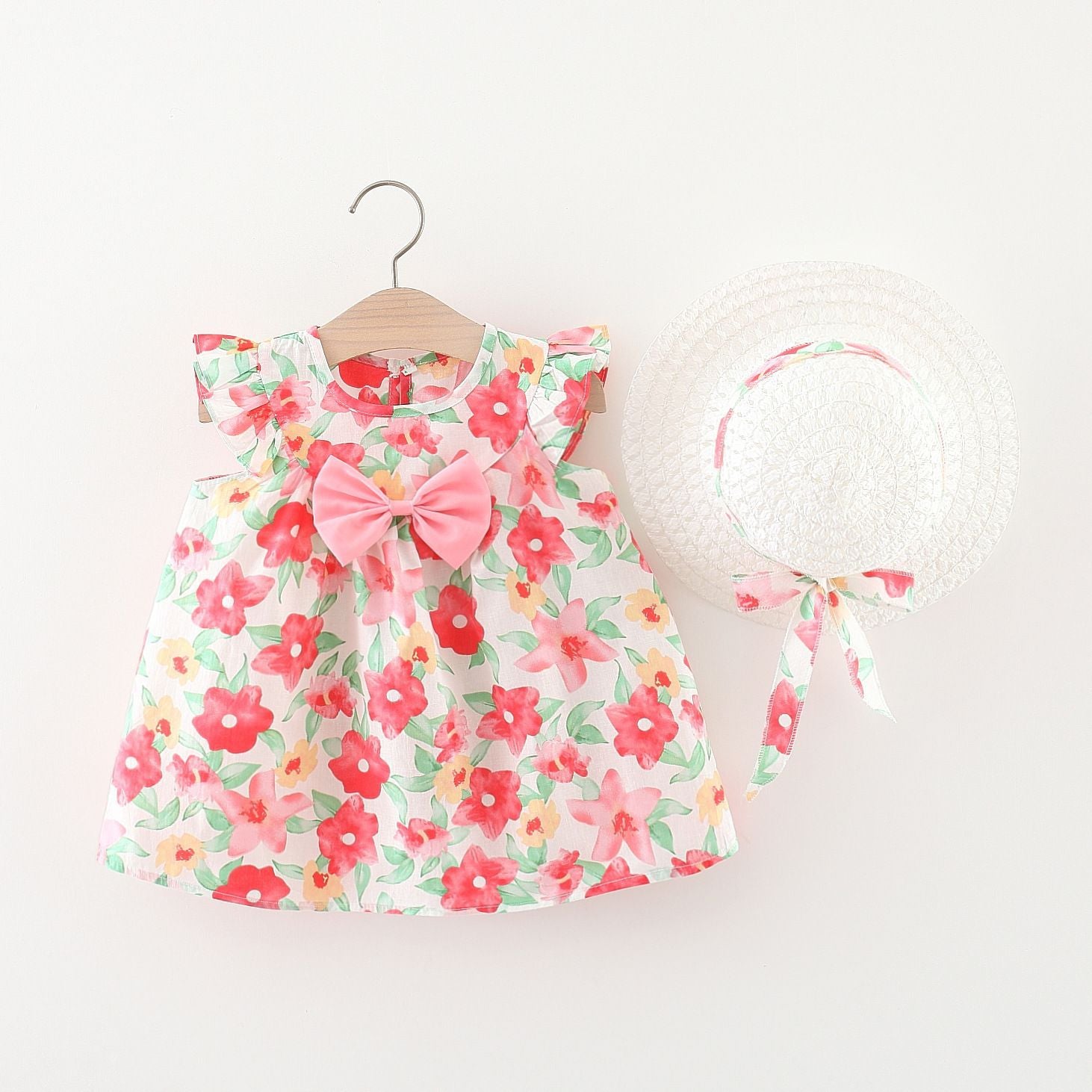 Rochie cu palarie Covini Roz