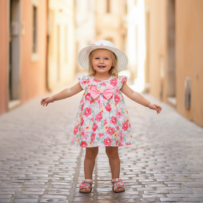 Rochie cu palarie Covini Roz