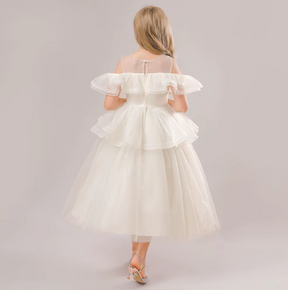 Rochie eleganta Fera Crem