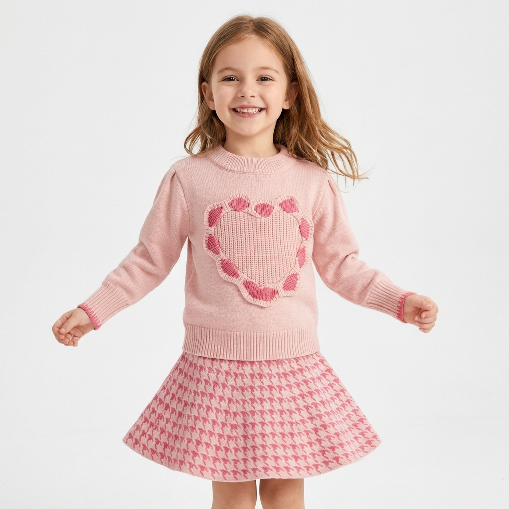 Set din doua piese Sedamy Roz