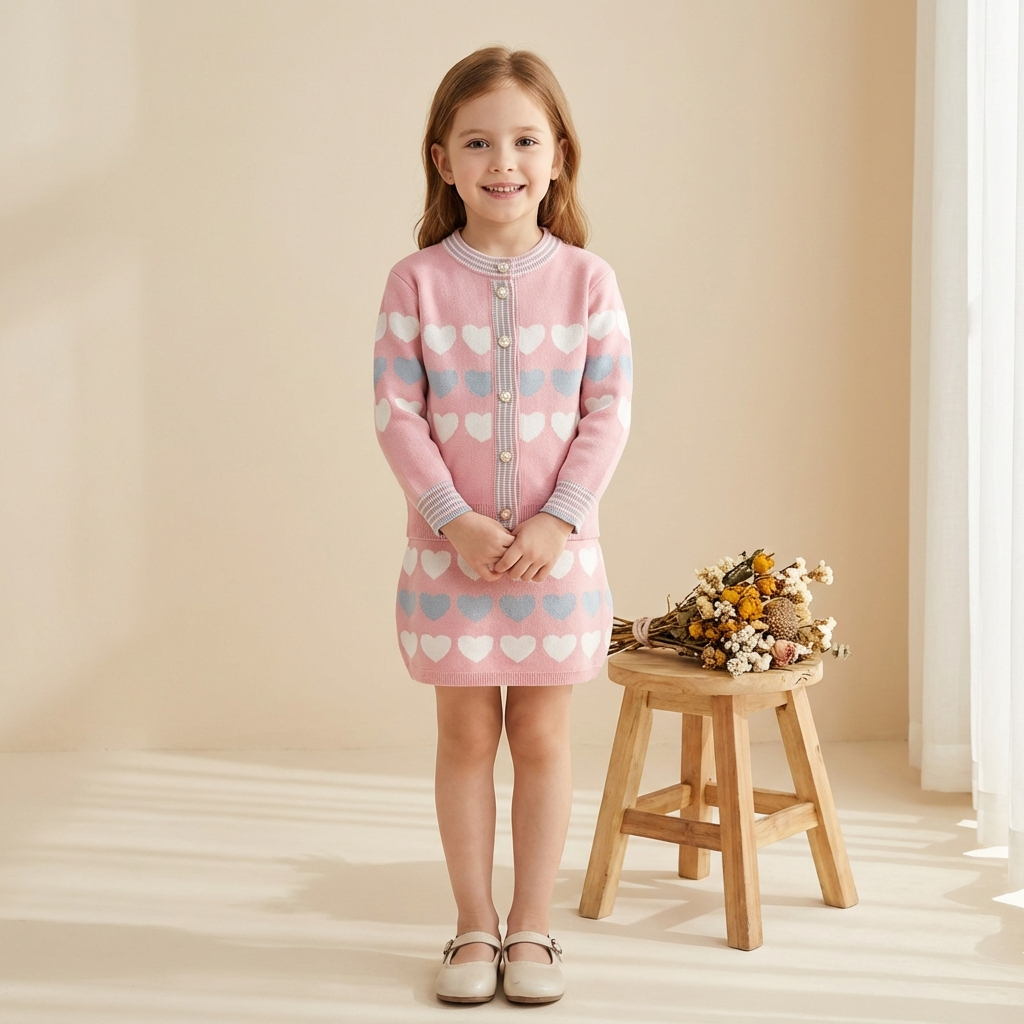 Set din doua piese Adila Roz