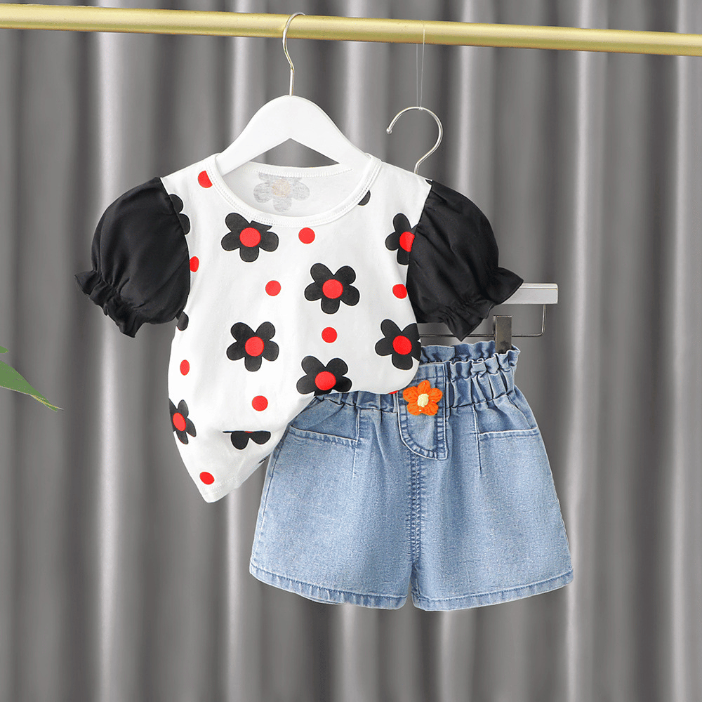 Set din doua piese Edira Negru