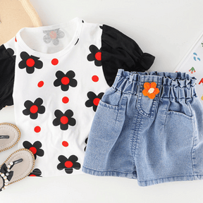 Set din doua piese Edira Negru