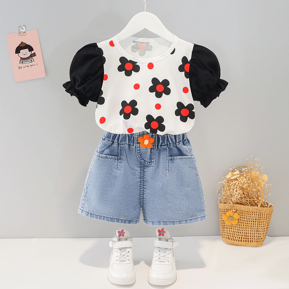 Set din doua piese Edira Negru