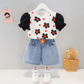 Set din doua piese Edira Negru