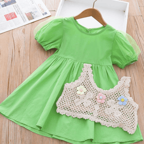 Rochie cu vesta Velira Verde