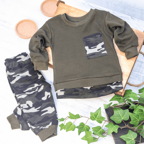 Set din doua piese Varny Verde Inchis
