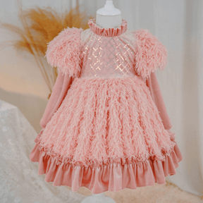 Rochie cu detalii Norina Roz