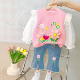Set din doua piese Zelfi Roz