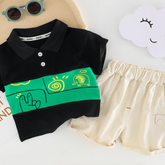 Set din doua piese Novel Negru