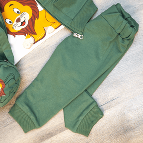 Set din patru piese Linoni Verde