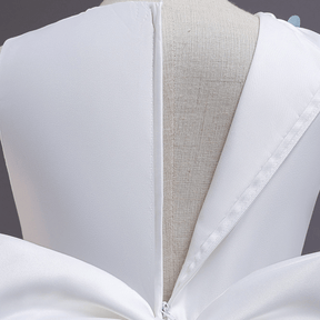 Rochie eleganta cu detalii Nepal Alb