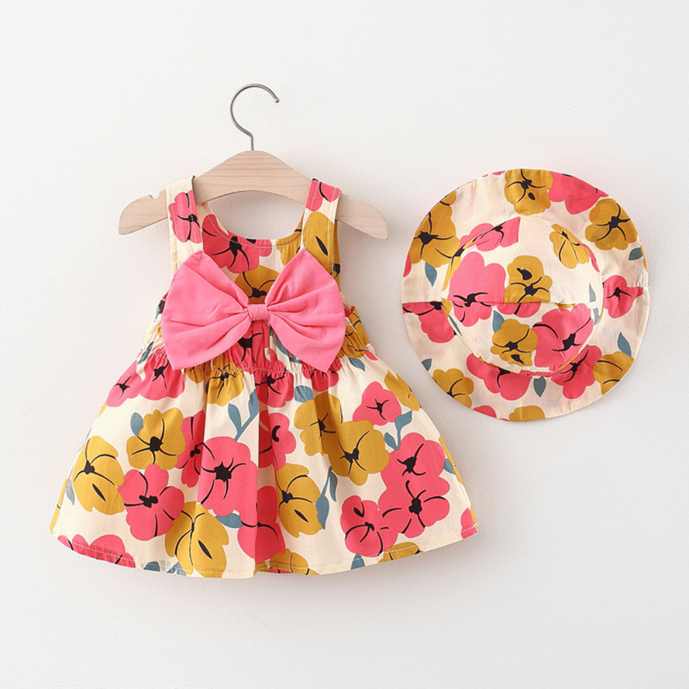 Rochie cu palarie Rozina Roz