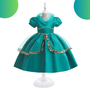 Rochie cu detalii Remsa Verde