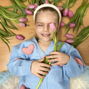 Set din doua piese Rebenys Albastru