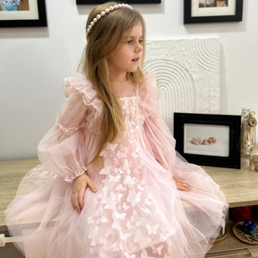 Rochie cu detalii Celsya Roz