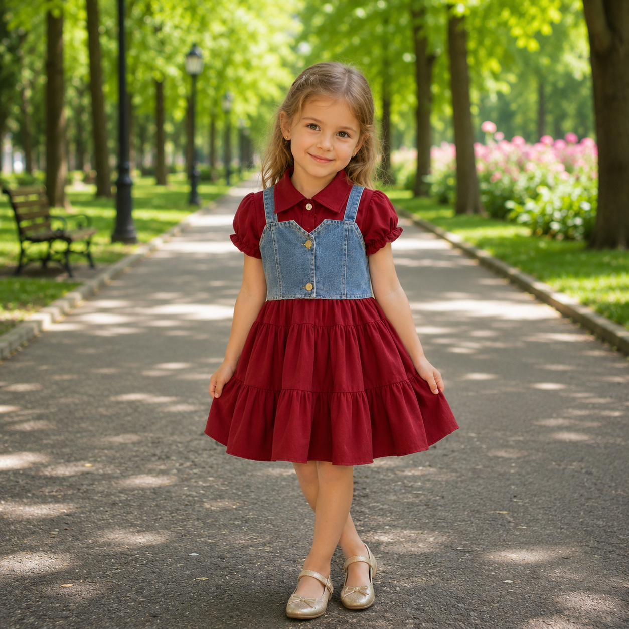 Rochie tip camasa cu vesta Jane Visiuniu