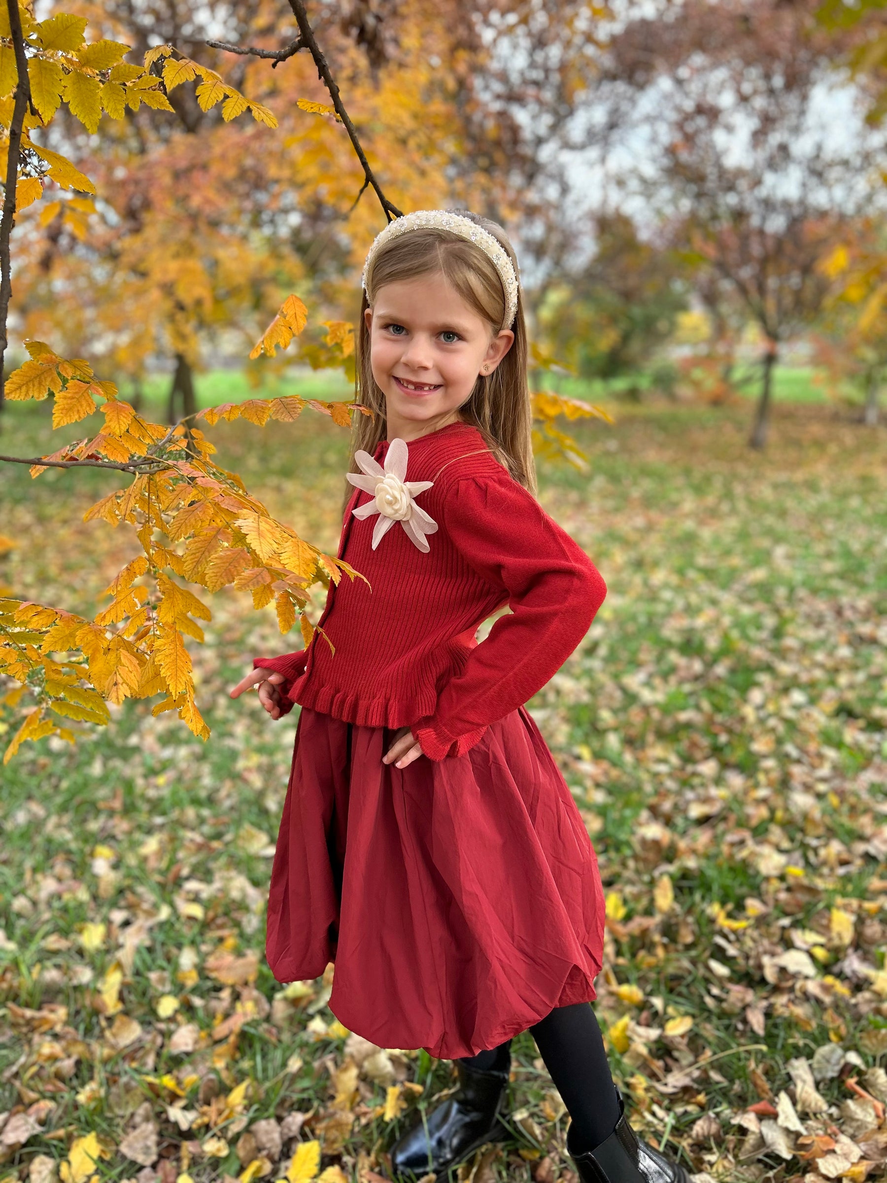 Set din doua piese Lenera Rosu