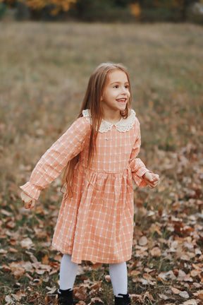 Rochie cu detalii Redeny Portocaliu