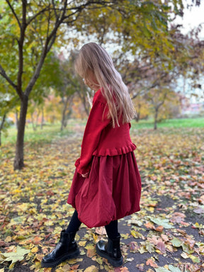 Set din doua piese Lenera Rosu