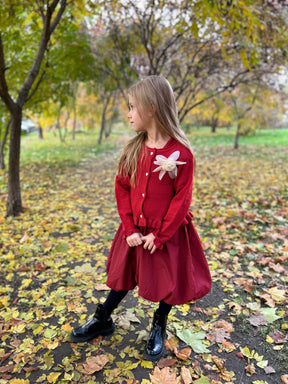 Set din doua piese Lenera Rosu