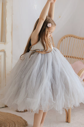 Rochie cu detalii Stella Gri