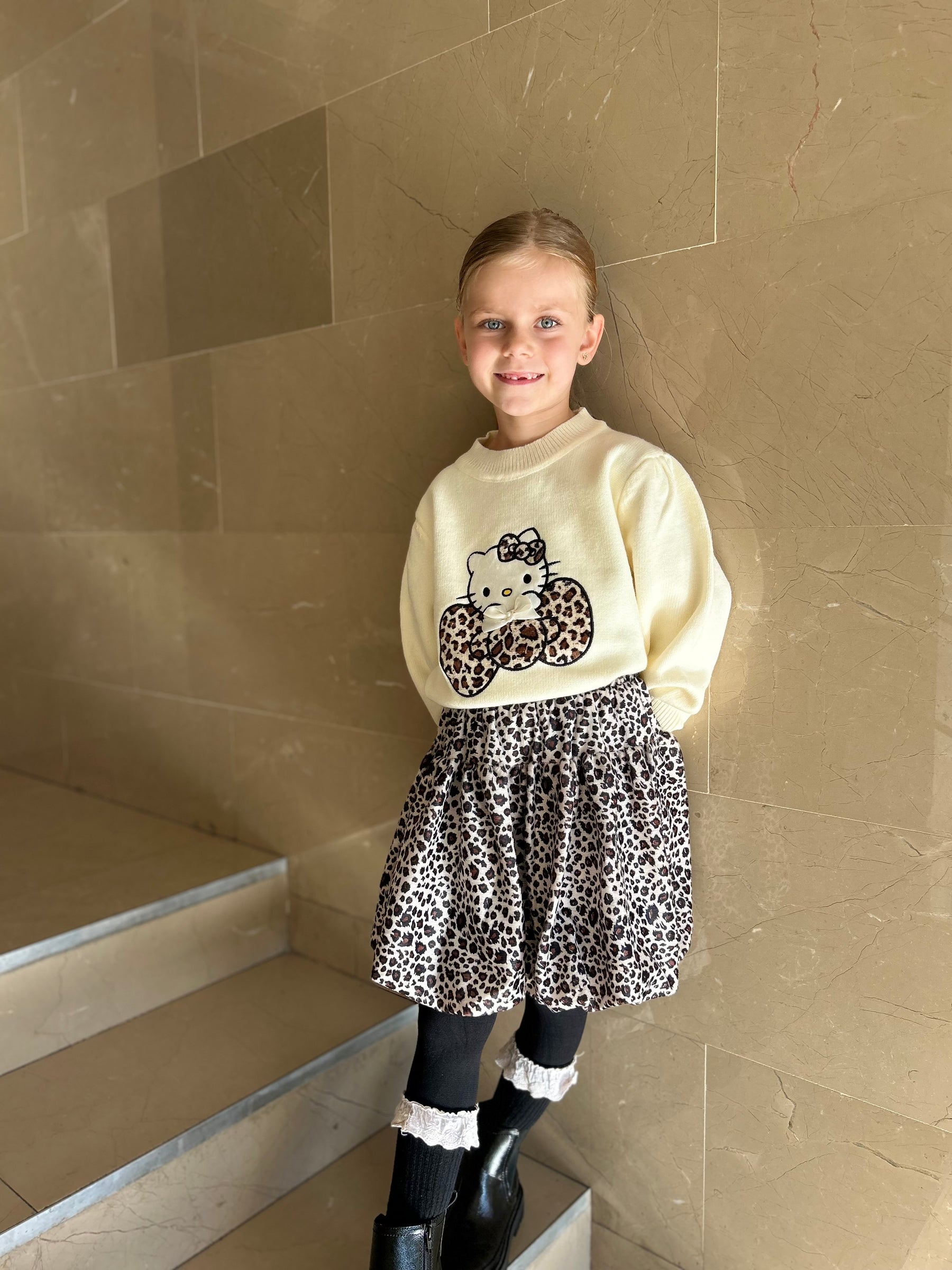 Set din doua piese Kitty Gri