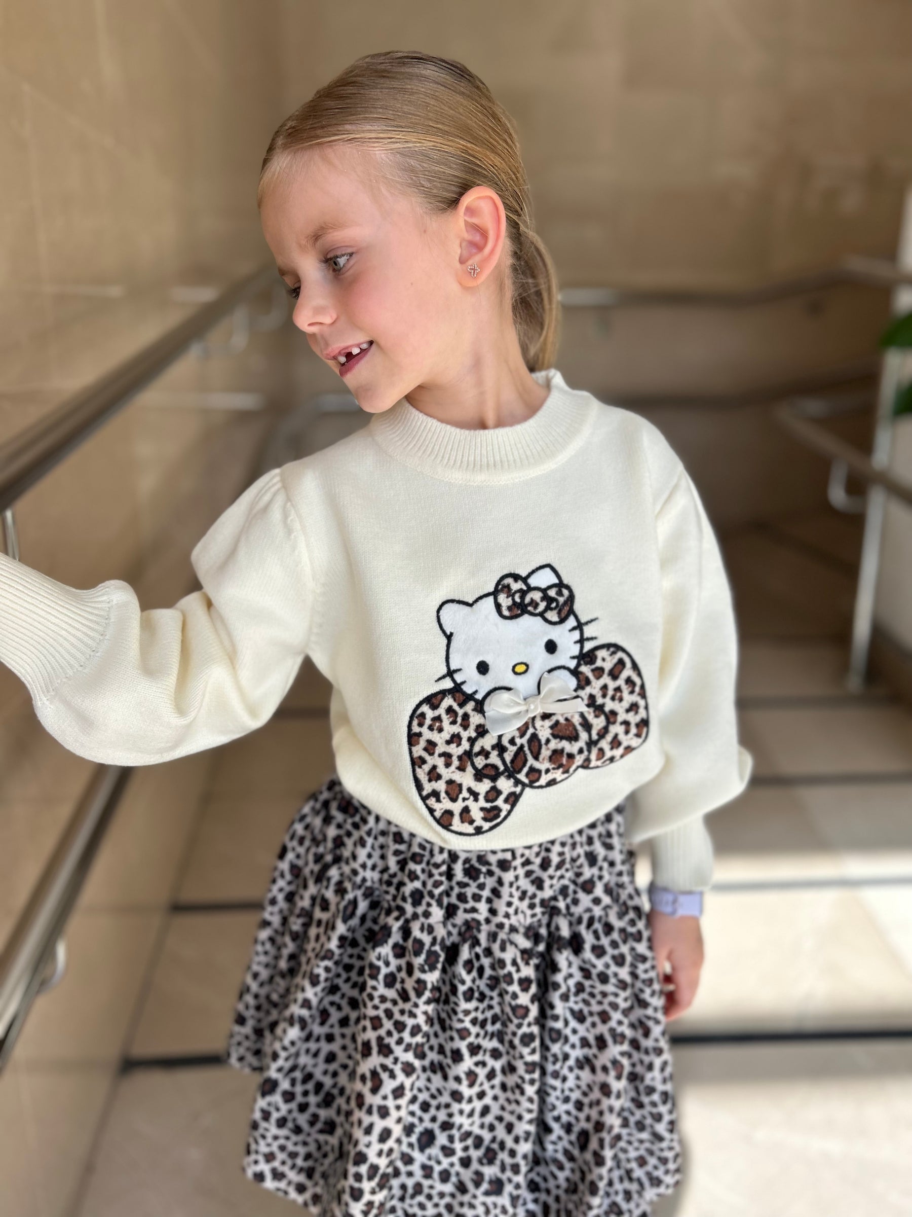 Set din doua piese Kitty Gri