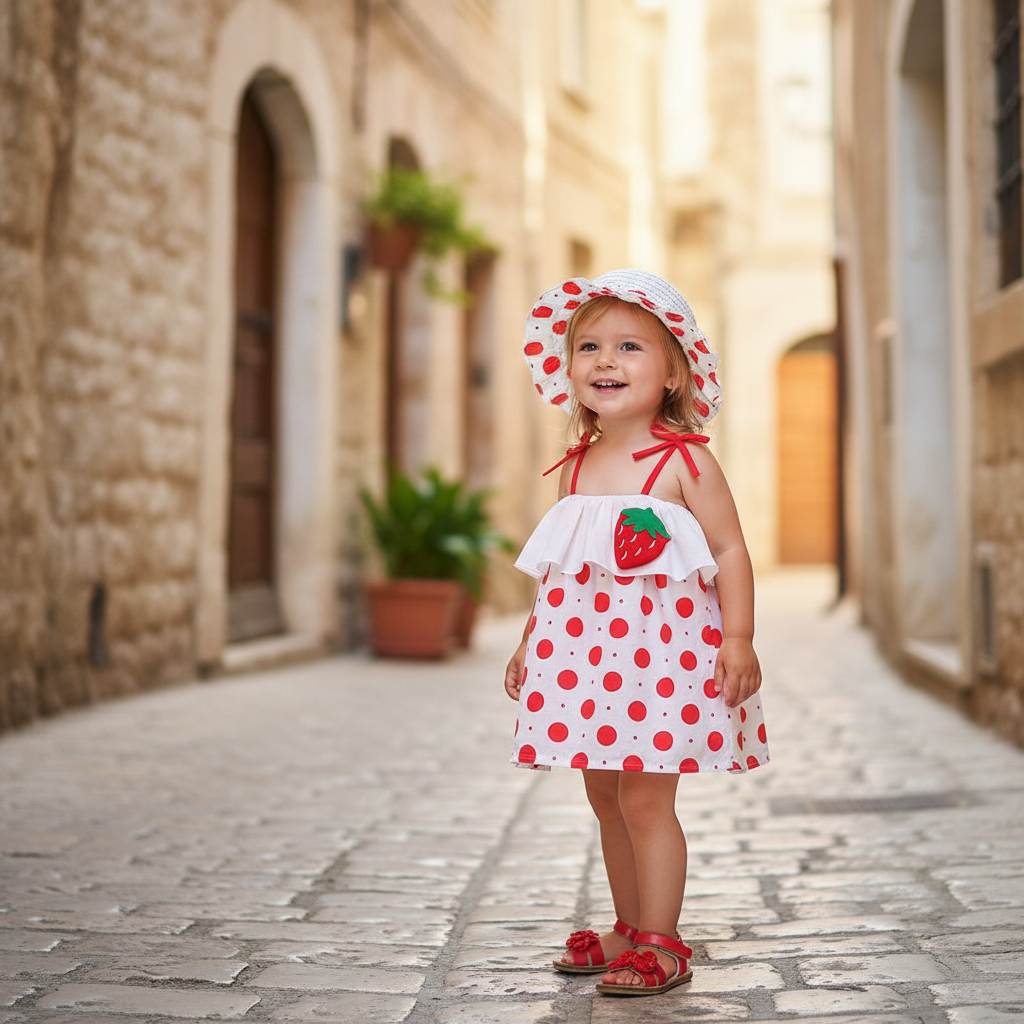 Rochie cu palarie Anona Rosu