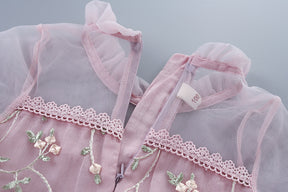 Rochie cu detalii Altea Roz