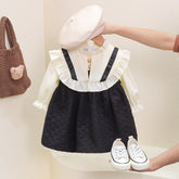 Rochie cu detalii Feira Negru