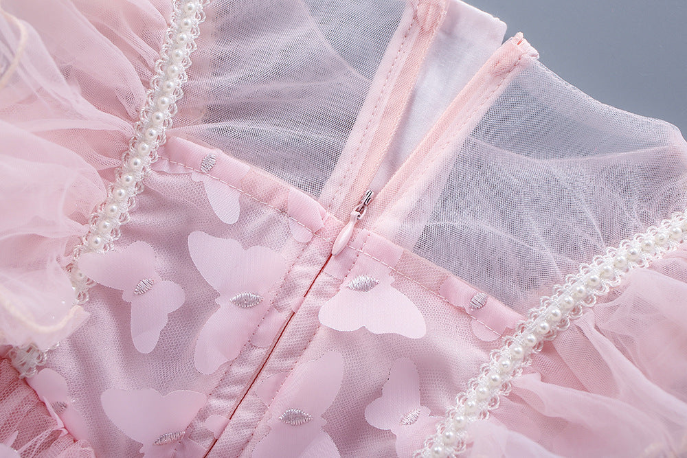 Rochie cu detalii Celsya Roz