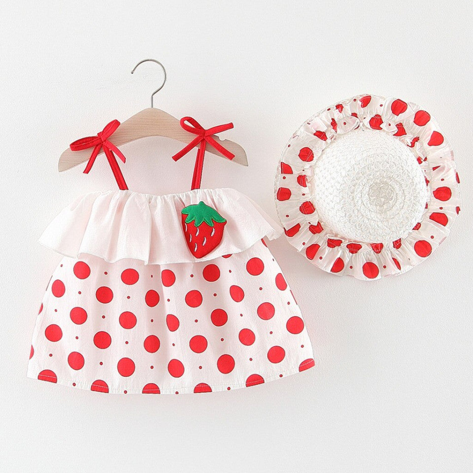 Rochie cu palarie Anona Rosu